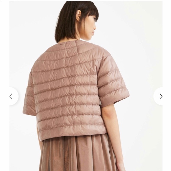 Max Mara Cropped Reversible Jacket Mauve Size (M) - Picture 5 of 6